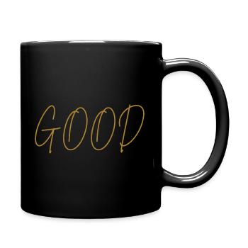 GOOD - Tasse einfarbig - Schwarz - Rechts