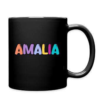 Name - Amalia - Full Colour Mug - black - Right