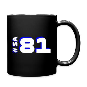 SA81 - Full Colour Mug - black - Right