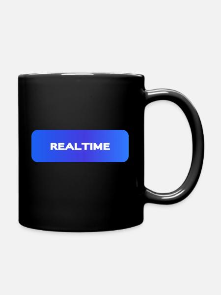 Realtime Box Logo - Full Colour Mug - black