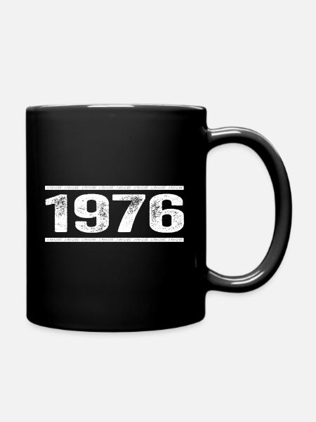 1976 Retro 1976 Birthday 1976 Vintage 1976 - Full Colour Mug - black