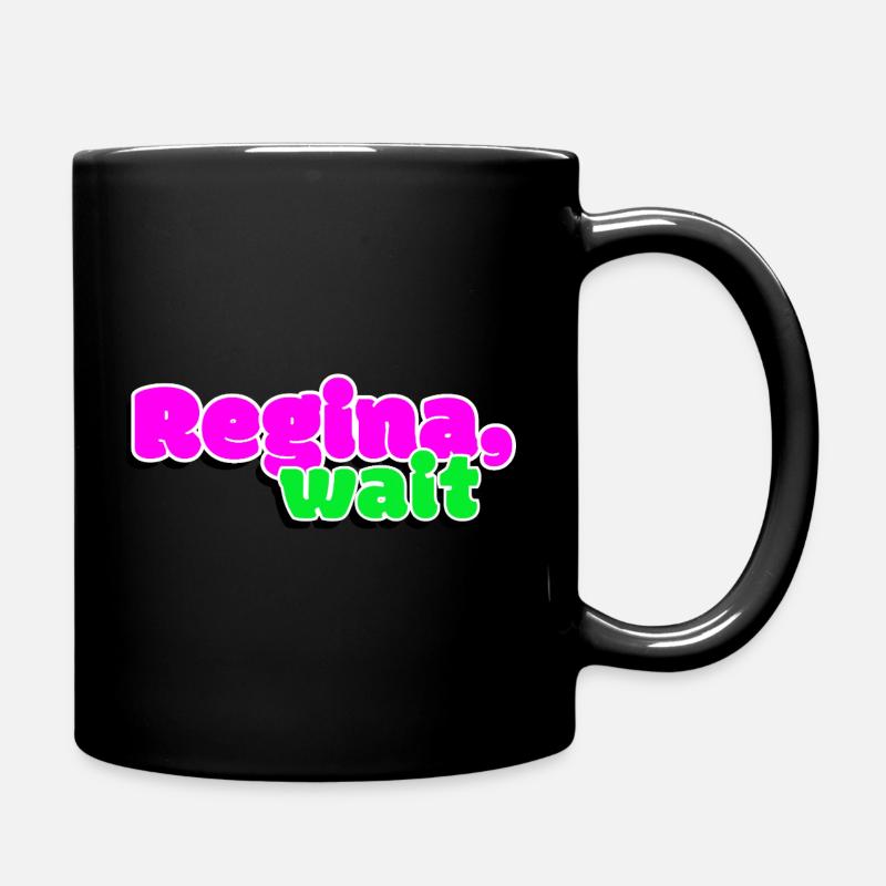 Queen, Wait - Full Colour Mug - black