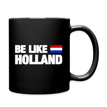 Holland Flag Design Motif - Full Colour Mug - black - Right