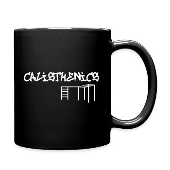 Calisthenics Street Art - Full Colour Mug - black - Right