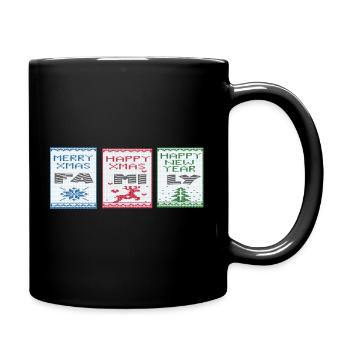 Joyeux Noël - Mug uni - noir - Droite