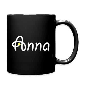 Anna - Mug uni - noir - Droite