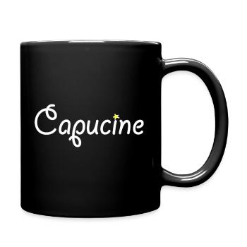Capucine - Mug uni - noir - Droite