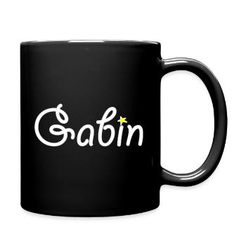 Gabin - Mug uni - noir - Droite