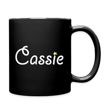 Cassie - Mug uni - noir - Droite