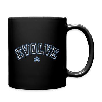 Clean Streetstyle Vintage/College Look - Full Colour Mug - black - Right