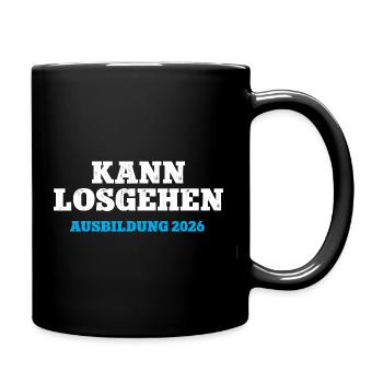 Ready to go Training 2026 Start of training 26 - Full Colour Mug - black - Right