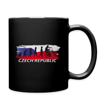 Cycling Ball | Cycle Ball, Czech Republic - Full Colour Mug - black - Right