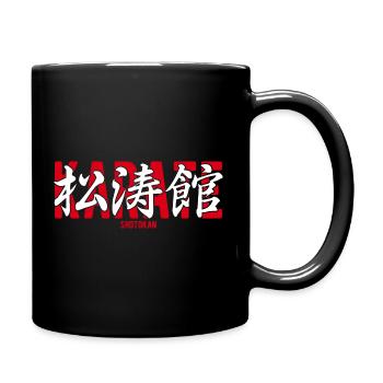 Shotokan Karate Martial Arts Dojo Kanji Japon - Mug uni - noir - Droite