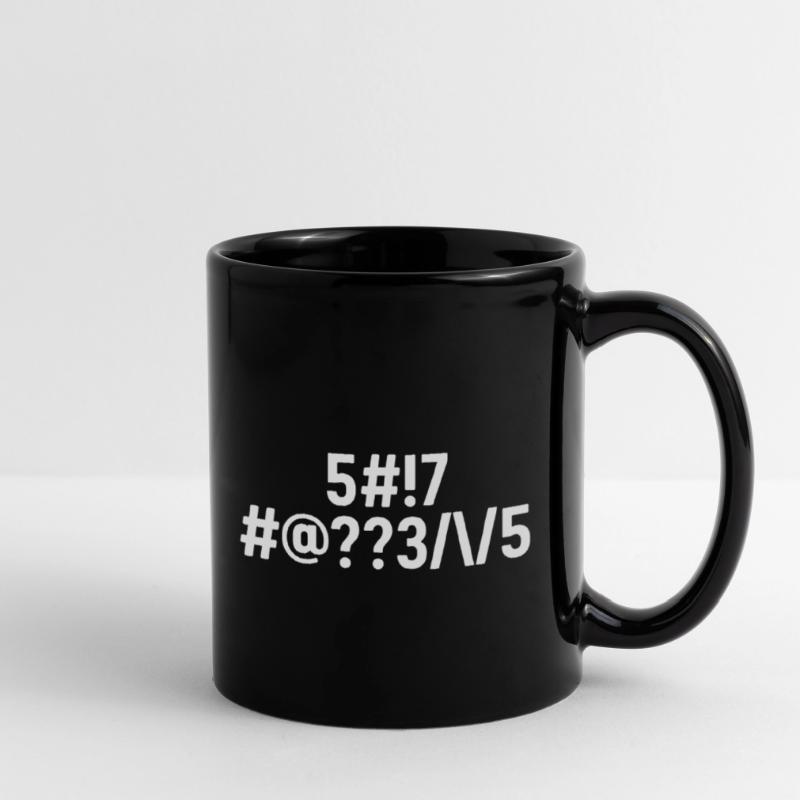 Shit Happens Coded Full Colour Mug