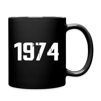 1974 - Awesome since 1974 - Full Colour Mug - black - Right
