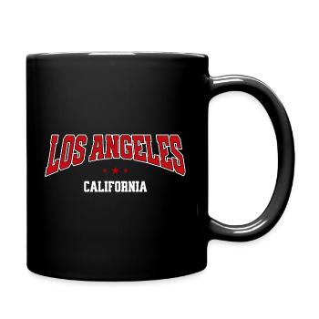 Los Angeles Shirt for Travelers - Full Colour Mug - black - Right