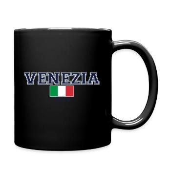 Venice, Venezia - Full Colour Mug - black - Right