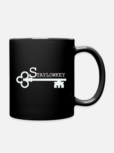 Reste une illustration discrète - Mug uni - noir