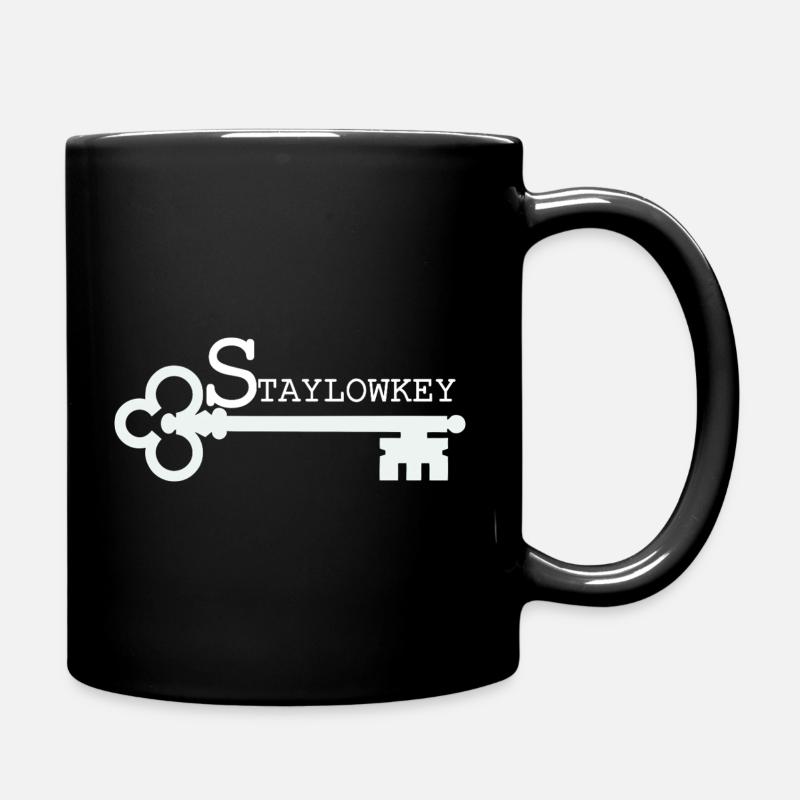 Reste une illustration discrète - Mug uni - noir