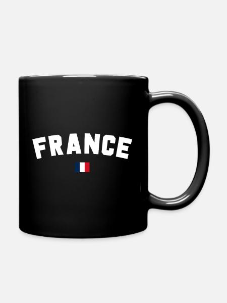 France  - Mug uni - noir