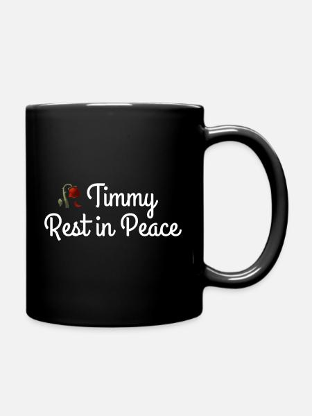 Timmy Wal Shirt Gift - Full Colour Mug - black