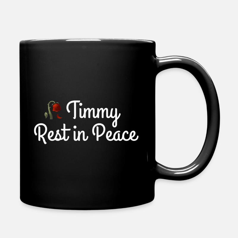 Timmy Wal Shirt Gift - Full Colour Mug - black
