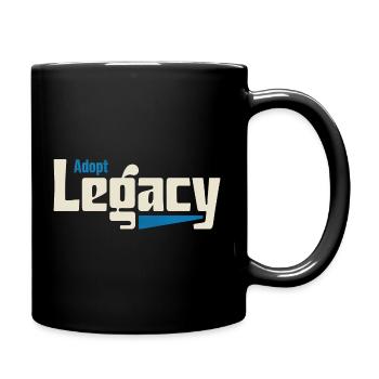 Adopt Legacy: Rescue Pride Tee - Full Colour Mug - black - Right