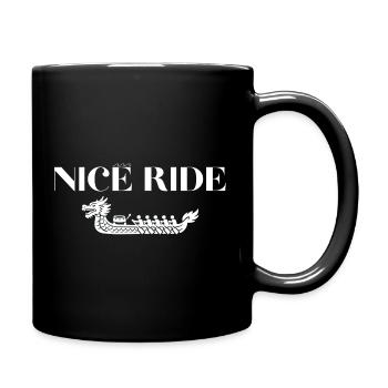 Nice dragon boat ride - Full Colour Mug - black - Right