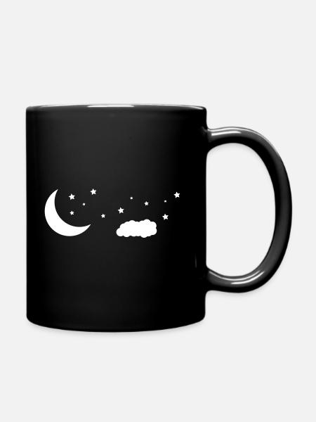 ciel nocturne - Mug uni - noir