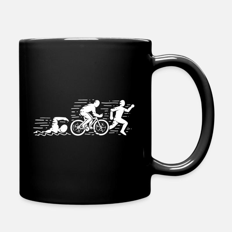 Triathlon - triathlète - Mug uni - noir