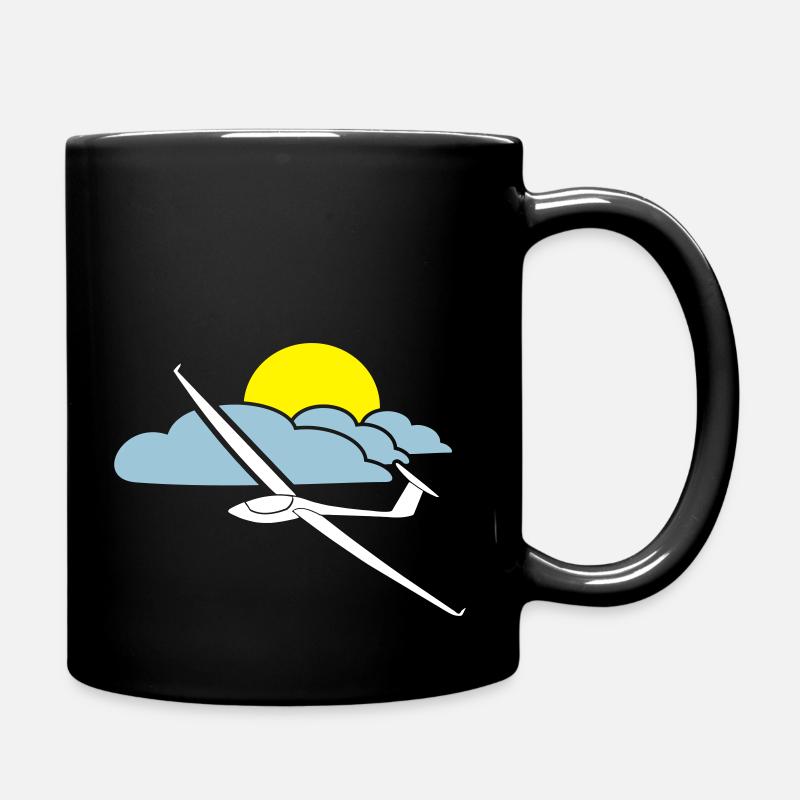 glisse tshirt glider logo glisse - Mug uni - noir