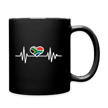 Afrique du Sud - Mug uni - noir - Droite