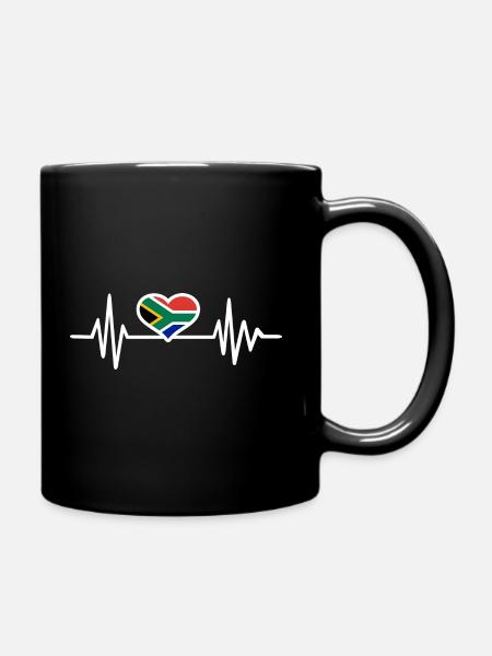 Afrique du Sud - Mug uni - noir