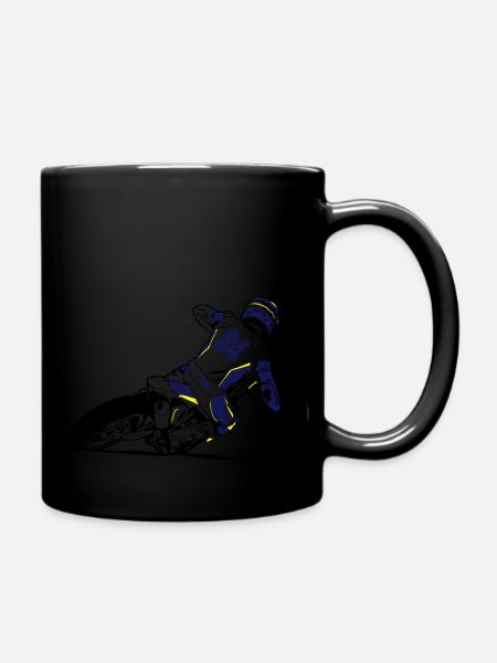 Supermoto - Tasse einfarbig - Schwarz