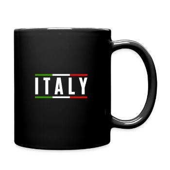 Italy. italy gift - Full Colour Mug - black - Right