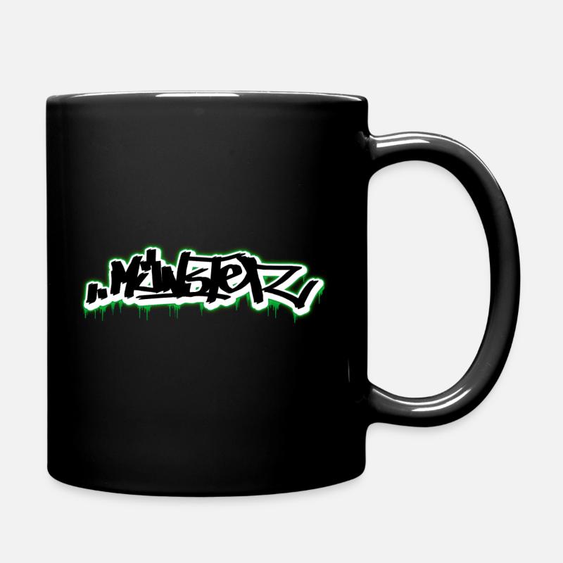 Münster Graffiti Tag - Tasse einfarbig - Schwarz