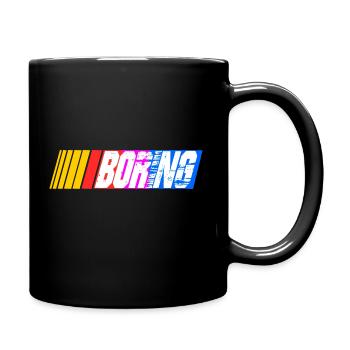 course de nascar ennuyeuse - Mug uni - noir - Droite