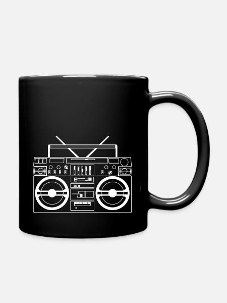 Boombox - WA - Full Colour Mug - black
