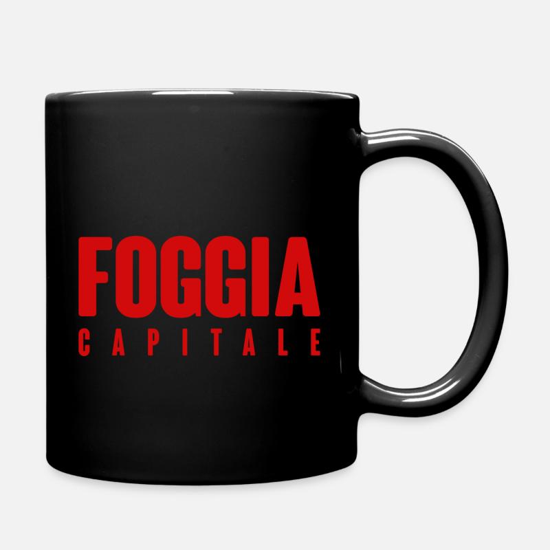 foggia - Mug uni - noir