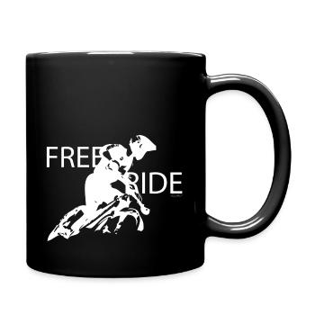 Free Ride MTB - Full Colour Mug - black - Right