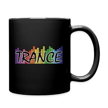 Trance - Electronic Music - Full Colour Mug - black - Right