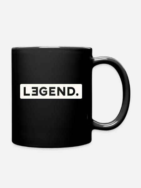 LEGEND & LEGACY - Tasse einfarbig - Schwarz