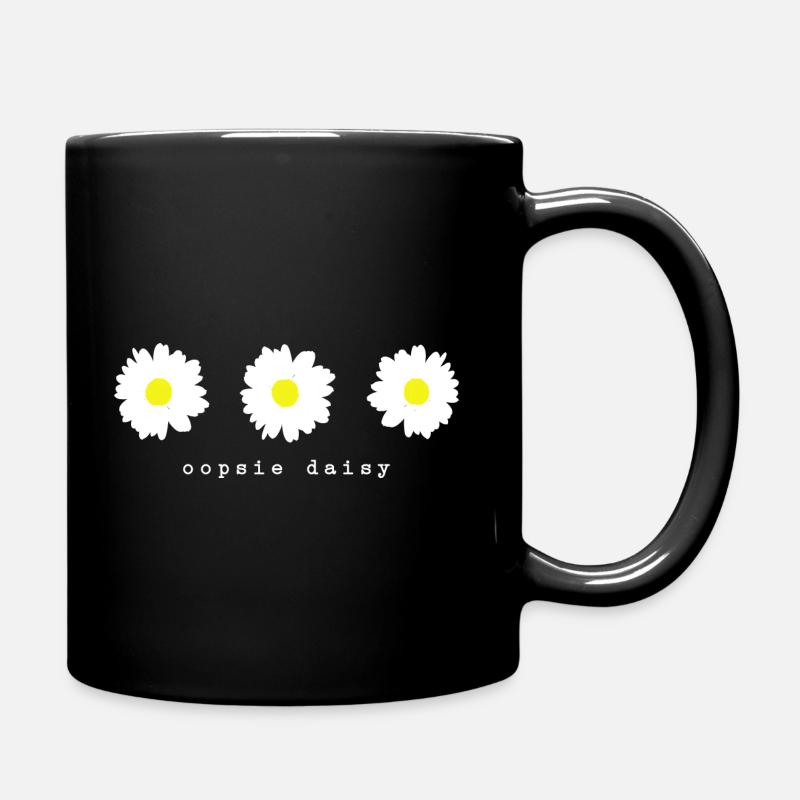 oopsie daisy.² - Tasse einfarbig - Schwarz