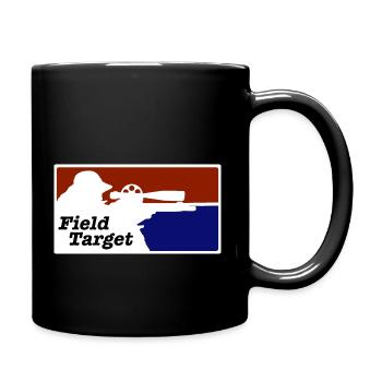 Field Target Two Color - Tasse einfarbig - Schwarz - Rechts
