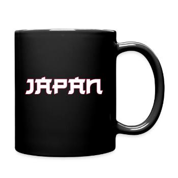 Japan - Full Colour Mug - black - Right