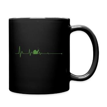 Escargot Heartbeat Pet - Mug uni - noir - Droite