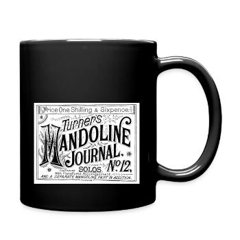 Turner's Mandoline Journal No. 12 - Tasse einfarbig - Schwarz - Rechts