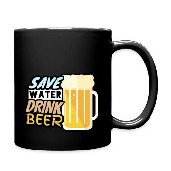 Wood of the beer - Full Colour Mug - black - Right