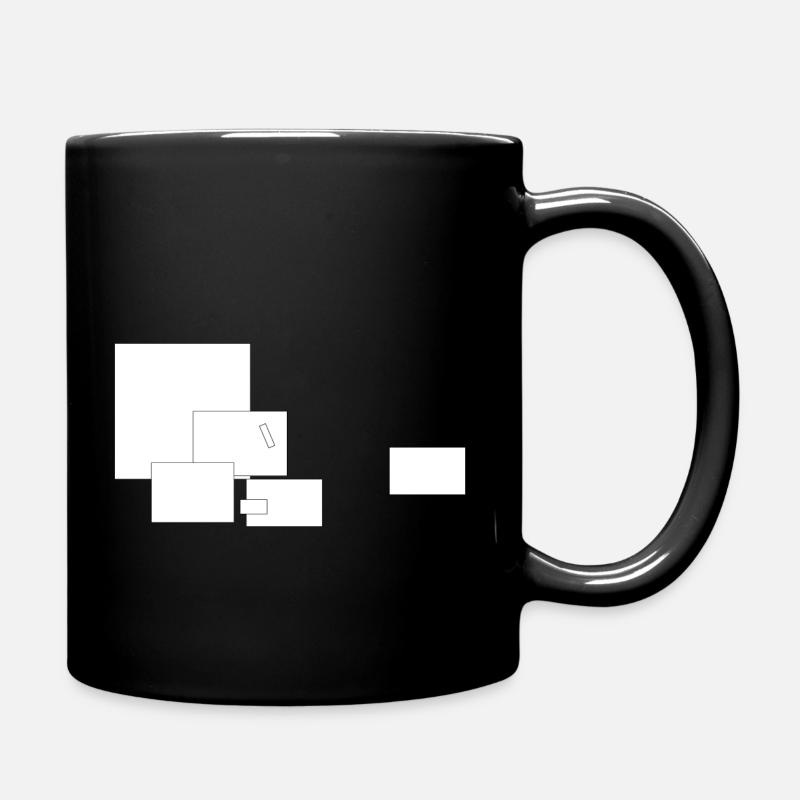 SQUARE - Tasse einfarbig - Schwarz