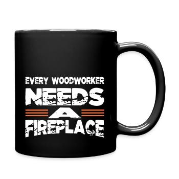 birthday gift gift idea - Tasse einfarbig - Schwarz - Rechts